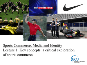 Sports Commerce Lecture 1