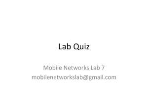 Mobile Networks Lab7 Quiz SynB