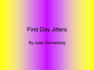 First Day Jitters(CA) - Treasures Resources.com