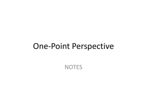 One Point Perspective pp
