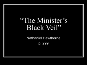 “The Minister`s Black Veil”