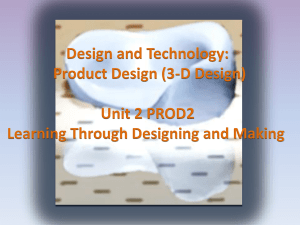 Introduction Design and technology