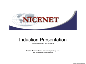 Nicenet Introduction