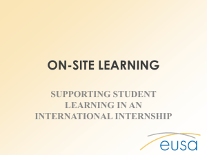 ICC EUSA presentation 2015 - International Careers Consortium