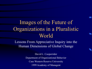Future of Organizations - The Appreciative Inquiry Commons