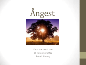 Each one teach one 25 november 2012 Patrick Nyberg