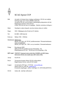 SCAG Sprint CUP