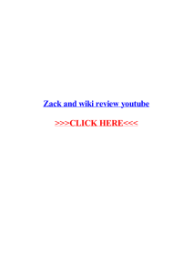 Zack and wiki review youtube.pdf