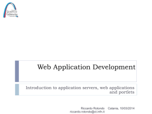 Web Application Development - Agenda Catania