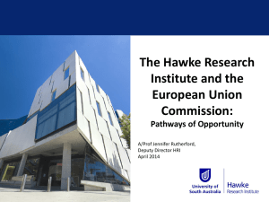 The Hawke EU Centre for Mobilities, Migrations and Cultural