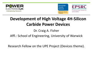 Development of 10 kV 4H-SiC MOSFET device. Potential Outcomes