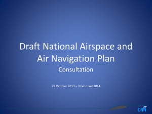 National Airspace and Navigation Plan