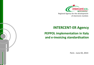PEPPOL implementation in Italy and eInvoicing