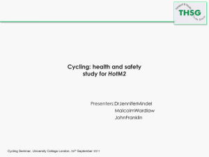 Cycling - Transport and Health Study Group