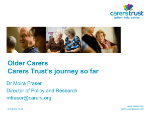 Moira-Fraser - Carers Trusts Journey So Far