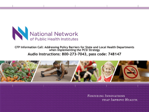 Slides for NNPHI webinar - National Network of Public Health Institutes