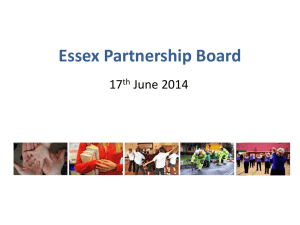 Essex Partnership Board Main Slidepack 17.06.14