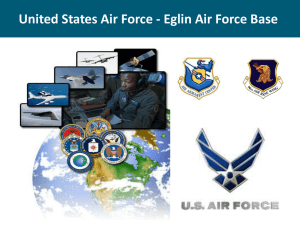 Eglin Air Force Base Energy Management