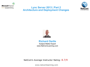 Lync Server 2013