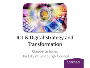 ICT & Digital Strategy and Transformation