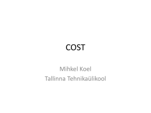 COST Actions