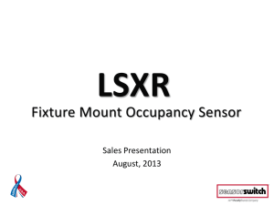 LSXR The information in this presentation is