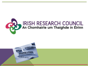 Click here to view the IRC Presentation to Research Officers