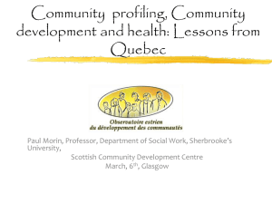 this presentation - Community Development Alliance Scotland
