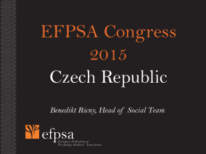 EFPSA Congress 2015