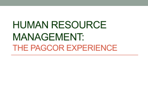Human Resource Management by Mr. Sisenando Solis