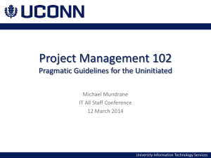 project management 102 - Central Web Server 9