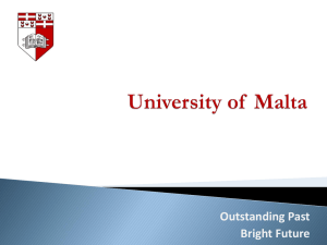 University of Malta richard muscat
