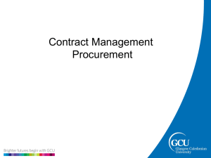 Contract Management Process - Complete