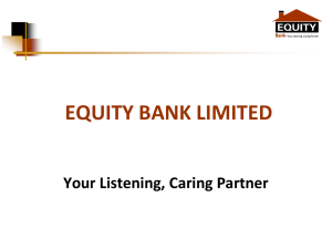 Equity Bank Uganda - Ugandan UK Convention