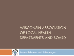 Wisconsin Association of Local Health Departments and Board