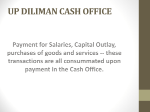 UP DILIMAN CASH OFFICE