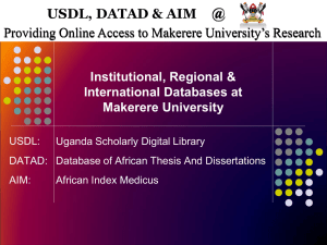 AIM - Makerere University