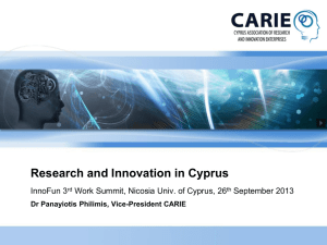 Research and Innovation in Cyprus