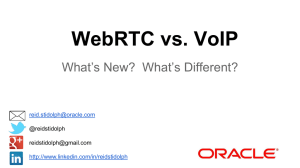 STIDOLPH-WebRTC-vs.-VoIP - IIT Real