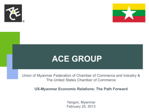 ACE Group Update - U.S. Chamber of Commerce