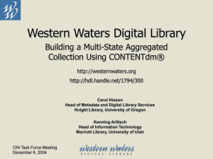 Carol Hixson Head of Metadata and Digital Library Services