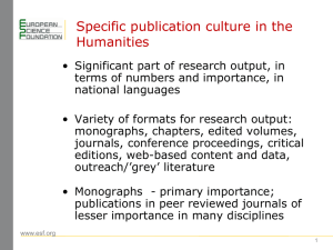 Bild 1 - European Science Foundation