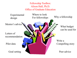 Fellowship Toolbox