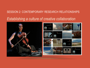 Contemporary Research Relationships