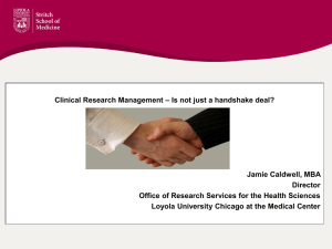 Clinical Research Management – Is not just a handshake deal?