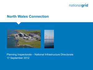 North Wales Connection - National Infrastructure Planning