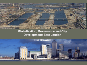 Globalization, Governance and City Development