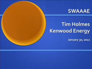 Tim Holmes Kenwood Energy