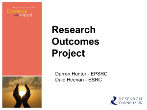 Research Outcomes Project