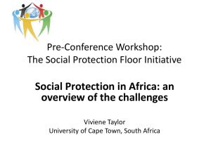 8. Social Protection in Africa